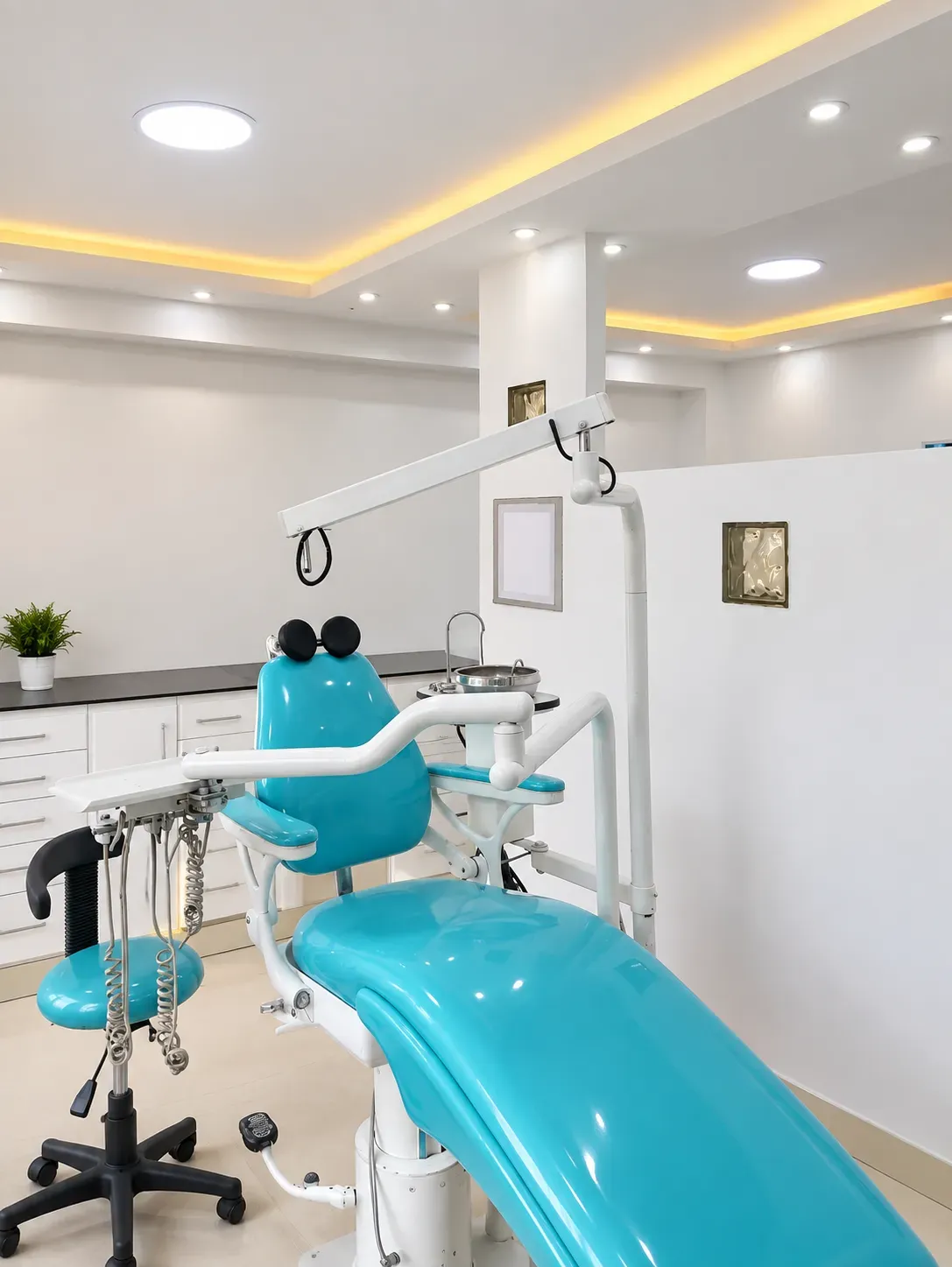 Sillón dental de la sede Quito de Saludental